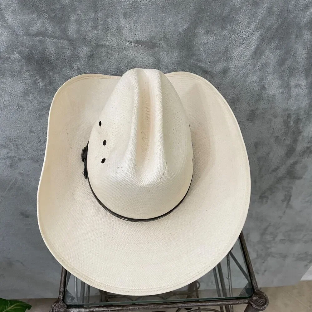 Bailey U-Rollit Shantung Panama 4X Cowboy Hat Ivory  S/M size